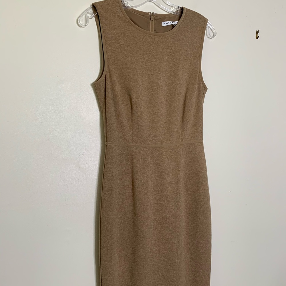 Trina Turk Classic Jersey Knit Sleeveless Dress - Picture 6 of 6
